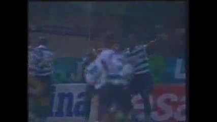 1995 Sporting Lisbon Portugal 2 Rapid Vienna Austria 0