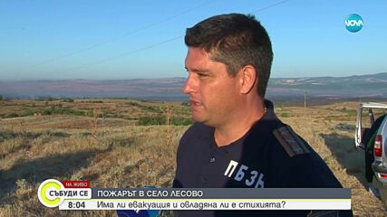 Пламъците край Лесово достигнаха и Турция