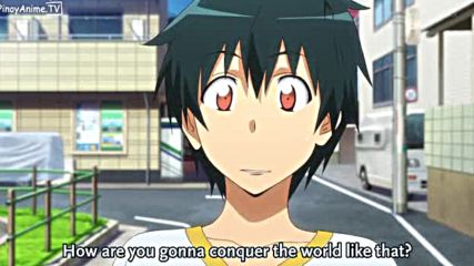 Hataraku Maou-sama episode 8 Bg Sub