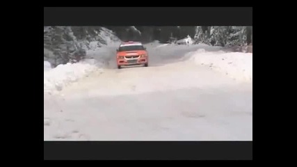 Dimitar Iliev snow driving - Evo 9