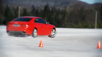 Drift Audi quattro - снежен дрифт