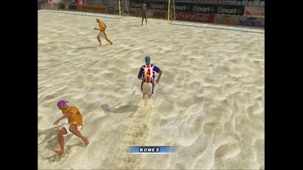 Netherlands - England goal Bowes (probeachsoccer)