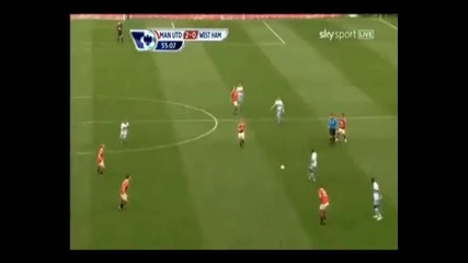 Бербатов отново със супер гол в Англия - Манчестър Юнайтед 3:0 Уест Хем Юнайтед (лондон) [разширен]
