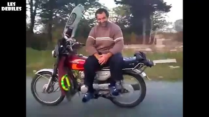 Необичайно управление на мотоциклет