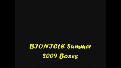 Bionicle Summer 2009 Boxes
