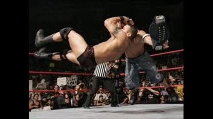 zig-zag(dolph ziggler) and Rko(randy orton)