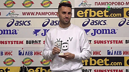 Иван Коконов бе избран за най-добър играч на 15 кръг