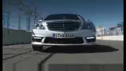 Driving new Mercedes S65 Amg 2010
