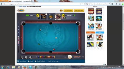 Online Games-8 Ball Pool