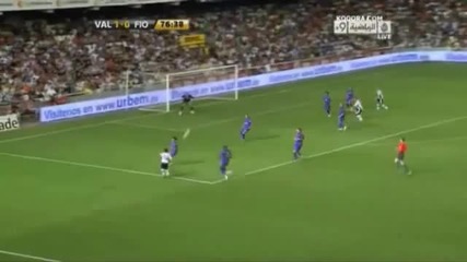 Valencia Vs Fiorentina 2 - 0 Friendly Match August 18 2010 
