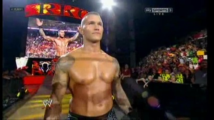 Wwe Raw 30.07.12 Randy Orton се завърна