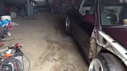 Bake 'em Up! _ 1jz Burnout through 5th gear