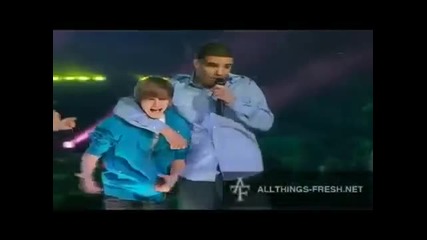 Justin Bieber ft. Drake - 2010 Juno Awards ( Live ) 