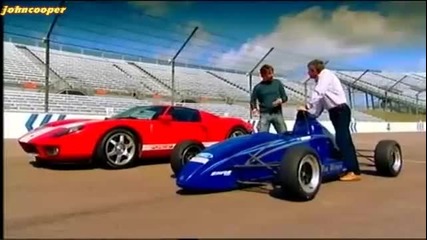 Ford Gt vs Formula Ford - Fifth Gear