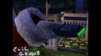 Коледно Клипче На The Sims 2 