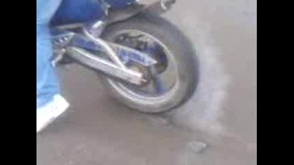 Tzr125cc Burnout