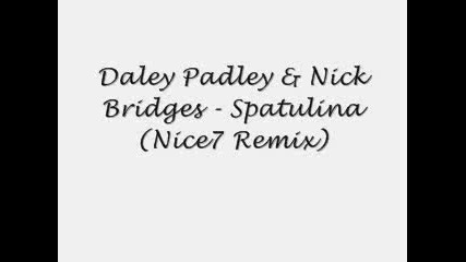 Daley Padley - Spatulina (nice7 Remix)