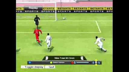 Pro Evolution Soccer 2009 Goal 2