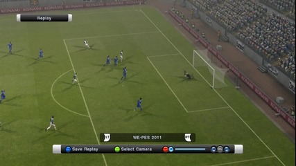 Супер гол на Pes2011