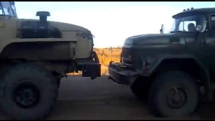 Урал-4320 срещу Зил-131 • руска мощ !