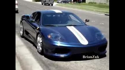 Ferrari Challenge Stradale - Звук и Ускорение