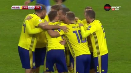 Швеция - Италия 1:0 /репортаж/