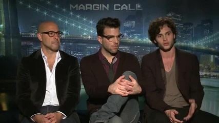 Badgley, Tucci and Quinto on Margin Call