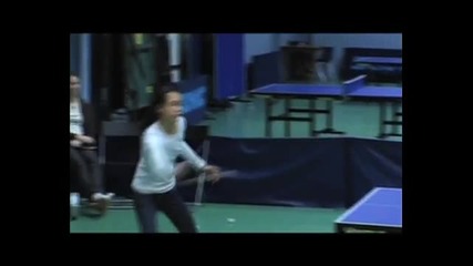 Невероятни трикове по тенис на маса 