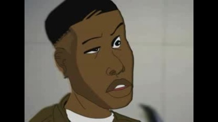 Cartoon Version Of Tupac As Bishop In One Scene From The Movie Juice! 