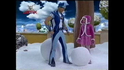 Lazy Town - неучакван дядо коледа във мързел град 1 4аст