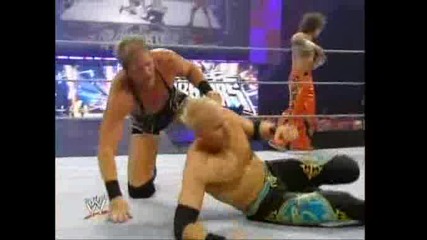 Superstars 6/18/09 Jack Swagger & The Hart Dynasty vs Christian,  Primo & Carlito