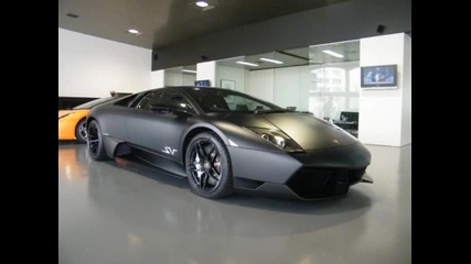 Matt Black Lamborghini Lp670 - 4 Sv