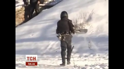 Как се забавляват украинските жандармеристи