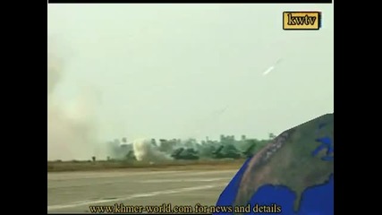 Камбоджански Бм-21 на учение
