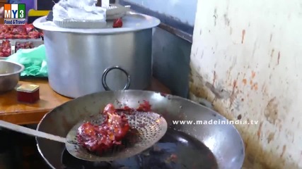 Бърза Храна на улицата в Мумбай - Chicken Tandori