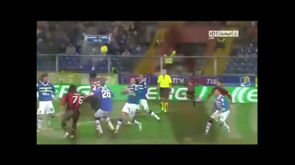 Сампдория 1:2 Милан (26 - 01 - 2011г.)