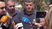 Голям пожар над село Илинденци, в гасенето се включи и военен хеликоптер