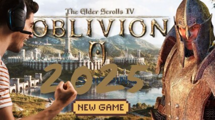 Феновете на култовата игра "The Elder Scrolls IV: Oblivion" могат да очакват римейк през 2025!🤩💥