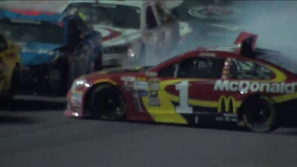 the Big One Strikes at the Sprint Unlimited - 2015 Nascar Sprint Cup - Youtube