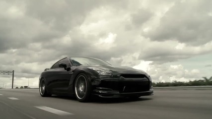 Nissan Gt-r + 20 цола Vossen + ( hd )