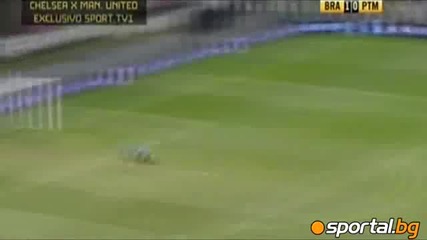 Гол зад центъра в 90 минута, Спортинг Брага - Портимонензе 1:0