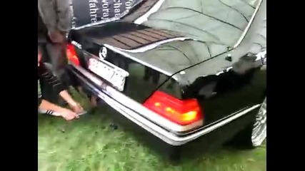 mercedes benz 600 sel Звук