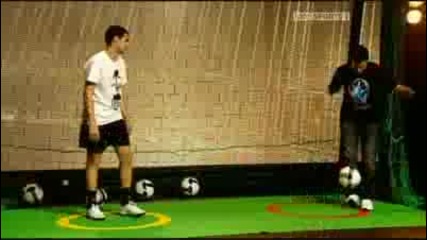 Cesc Fabregas Show Ball Control Challenge 