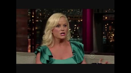 Amy Poehler on Letterman 07/24/09