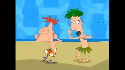 Phineas and Ferb - Backyard beach Vbox7 