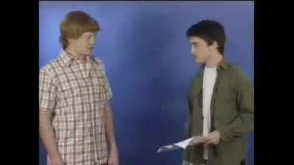 Mat Waters Daniel Radcliffe - December Boys Test 2 