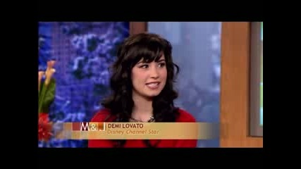 Demi Lovato On The Morning Show With Mike And Juliet 1 - 30 - 09