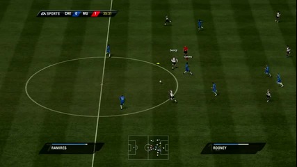 fifa 2011 Multiplayer Chelsea-man.unt. First Half