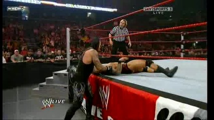 Undertaker vs Randy Orton [ Superstar of the year tournament ] | Raw Slammy Awards 14/12/09 |