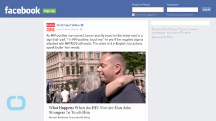 'Touch Me!' Says an HIV-positive Man